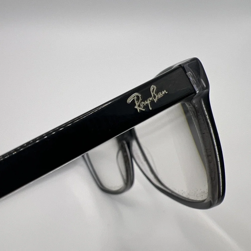 Ray-Ban RB 5362 2034 Black Full Rim Plastic Eyeglasses 54-17-140 Frames Only #3